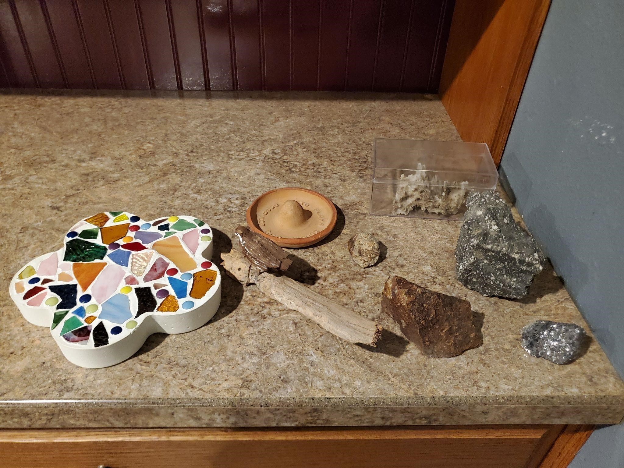 Assorted stones and more