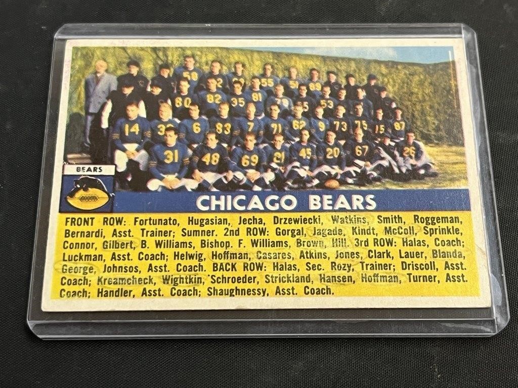 1956 Topps Chicago Bears