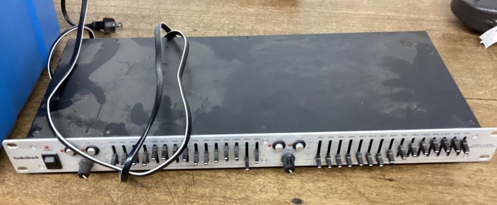 Radio Shack graphic equalizer