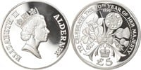 1996 Guernsey 5 Pounds Silver Proof 	KM#?79a