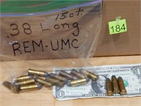 Remington UMC 38 Long 15rnds