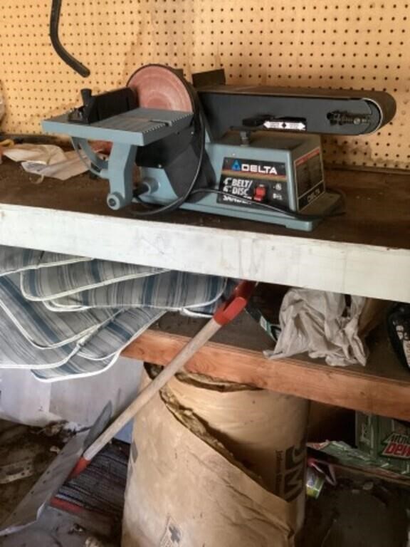 Four and 6 inch disc sander