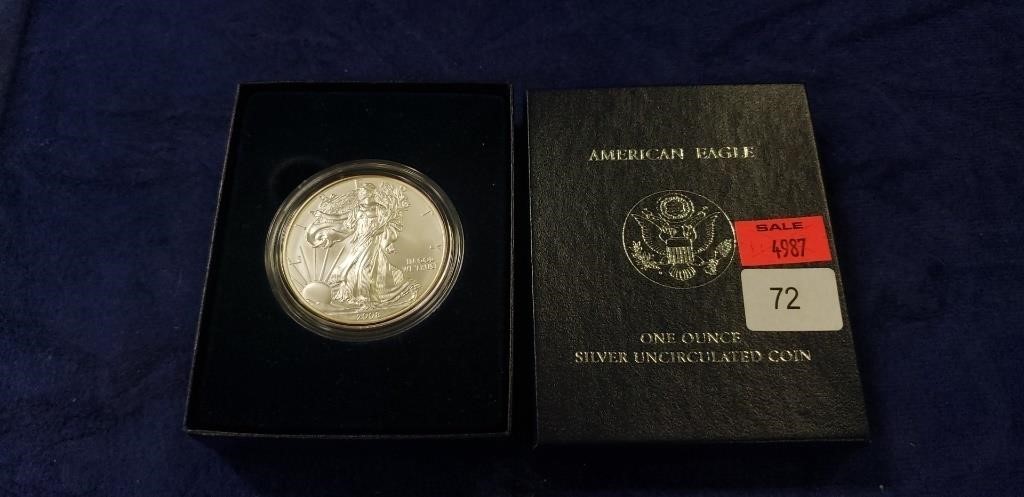(1) 2008 American Eagle One Ounce Silver