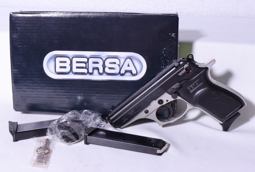 NEW Bersa THUNDER 380 .380ACP Pistol w/3 Magazines