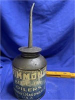 Vintage Simmons Blue Jay Oilers Oil Can