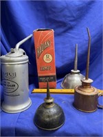 Vintage Oil Cans: No. 58 Pump Oiler, GFM Co.,