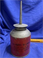 Vintage Oblander’s Hardware Oil Can - Bushnell,