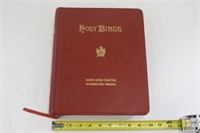 1959 Holman Masonic Bible White River Chapter