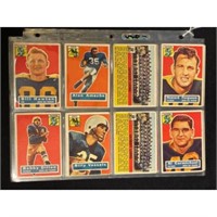 (37) 1956 Topps Football Cards With Stars