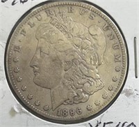 1896S Morgan Dollar XF