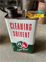 B/A cleaning solvent