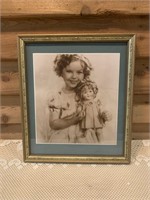 FRAMED SHIRLEY TEMPLE PICTURE