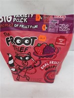 Froot Thief fruit whips 2 flavors 12pks. BB: 10/22