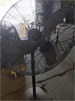 Lasko 30''  shop fan, contents in background NOT