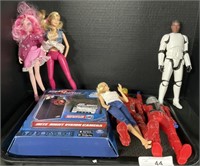 Kid's Dolls, Barbie, Spiderman, Spy Gear.