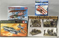 Model Kits- War Planes & German Tank (4)