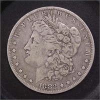 US Coins 1882-O Morgan Silver Dollar, Circulated
