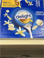 French vanilla coffee creamer 192 ct