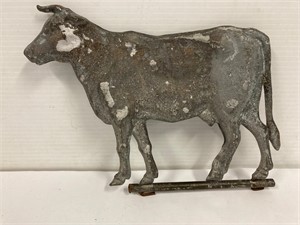 Cow off a  weather vane. flattened