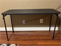 Small Black Folding Table