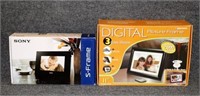 2 Digital Picture Frames