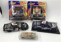 DALE EARNHARDT AND RANDY WALLACE CARS