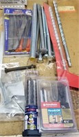 Drill Bits, Assorted Bolts and Files