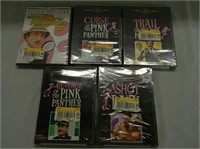 5 Pink Panther DVD's