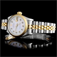 YG/SS Rolex DateJust Ladies Watch