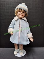 19" Shirley Temple Sundays Best Porcelain Doll
