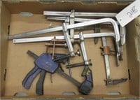 (7) Assorted clamps includes bar and squeeze