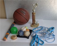 Baseballs Basketball $ Exercise Items