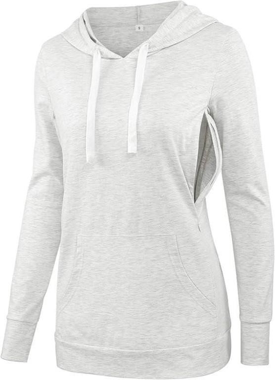 Maternity Nursing Hoodie with Pockets