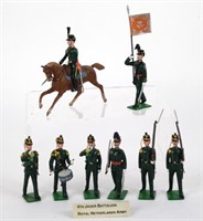 BRITAINS 4TH JAGER BATTALION ROY. NETHERLANDS ARMY