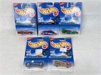 Hot Wheels Cars - NEW! Lot of 5