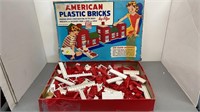 AMERICAN PLASTIC BRICKS BY ELGO IN ORIGINAL BOX