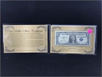 $1 Silver certificate 1957 B US currency