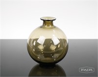 Norwegian Spherical Glass Vase
