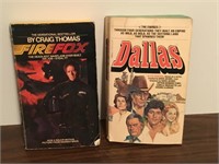 Vintage 1st Edition Paperback Dallas and FireFox