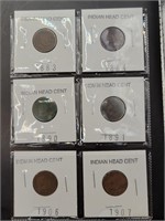 Indian Head Cent Collection