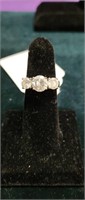 Sterling Silver .925 Ring with Cubic Zirconia