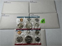 (5) 1978 Uncirculated Mint Sets