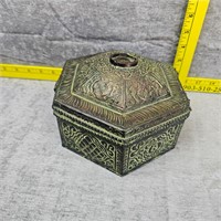 Brass Trinket Box