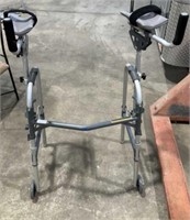 Guardian Adult Folding Walker  w/ elbow rests