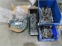 Lge Qty of Bolts, Nuts & Airline Fittings