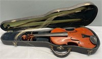 Violin & Case Musical Instrument