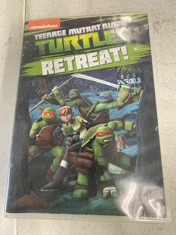 Teenage mutant ninja turtles dvd