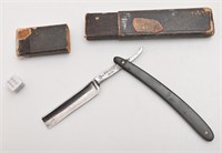 Ancien rasoir droit H. Boker & Co, King cutter