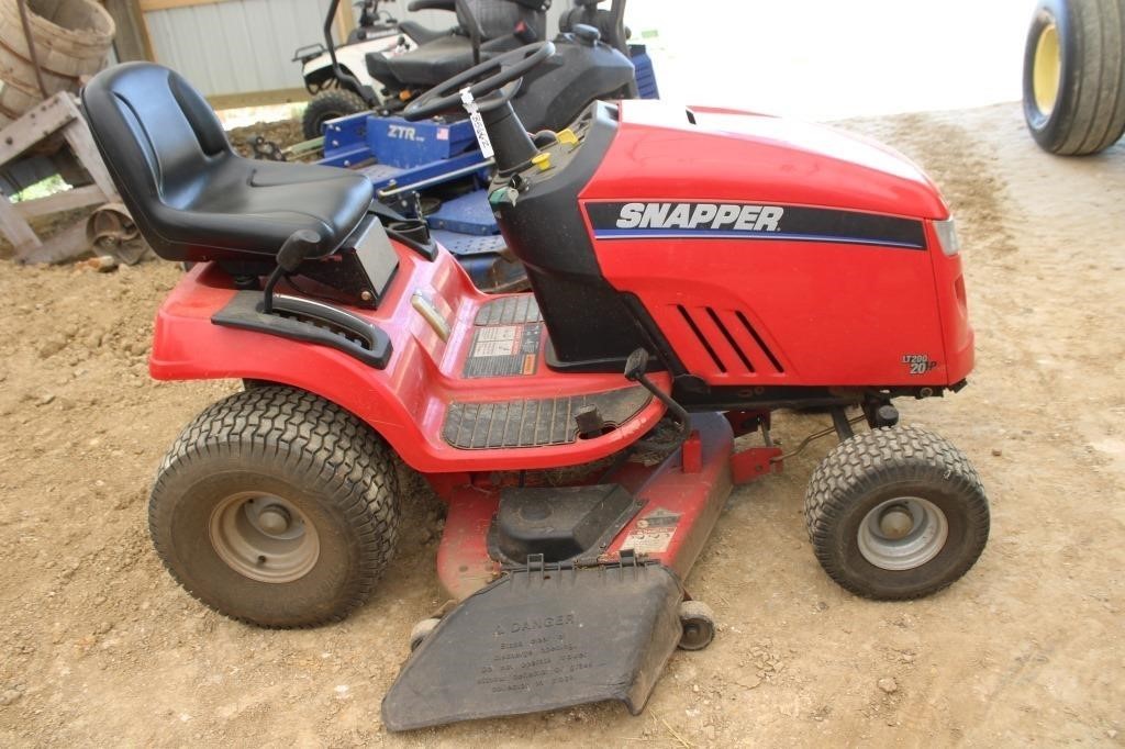 Snapper rider mower