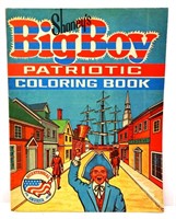 1976 Shoney's Big Boy coloring book